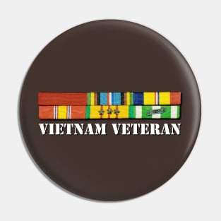 Vietnam Veteran Ribbons Pin