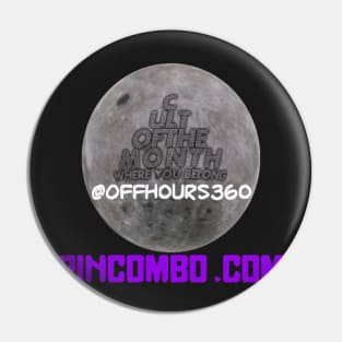 Cult Of The Month: Pincombo @OffHours360 Moon Pin