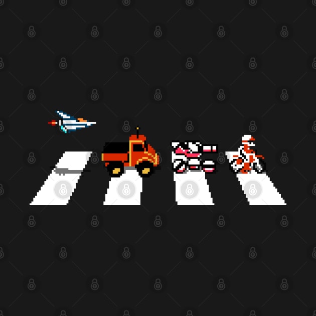 8-Bit Road (Vehicles) by CCDesign