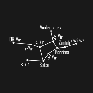 Virgo Constellation T-Shirt