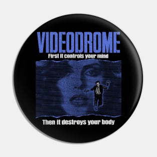 Videodrome 1983 Pin