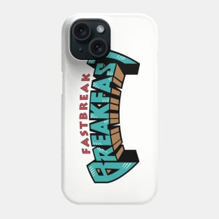 Fastbreak Breakfast Throwback Grizzlies logo Phone Case