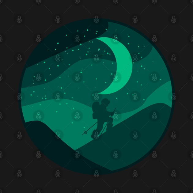 Adventure Silhouette Illustration 01 by UB design