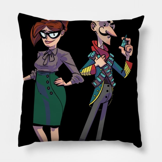 the Oz 9 assassins! Pillow by Oz9