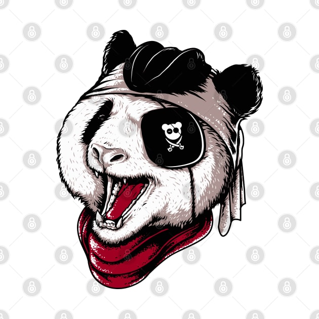 Panda pirate by Mako Design 