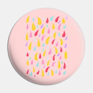 Raindrops Pin