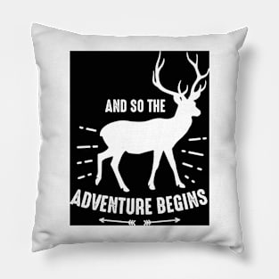 Adventure T-Shirt Pillow