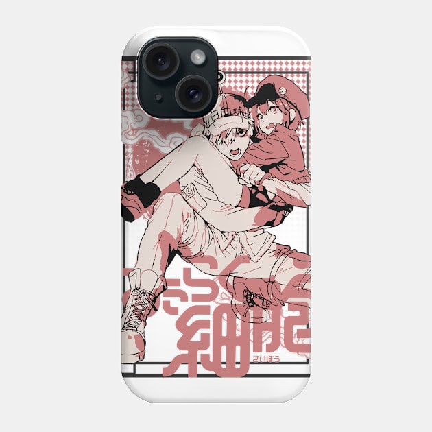 Hataraku Saibou Phone Case by Kaniart