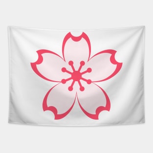 Light Pink Flower Tapestry