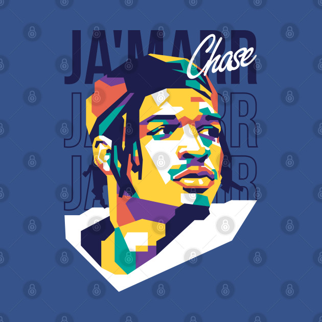 Discover Ja'marr Chase on WPAP art 2 - Jamarr Chase - T-Shirt