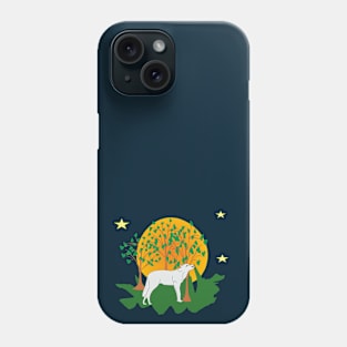 Wolf in the forest Phone Case