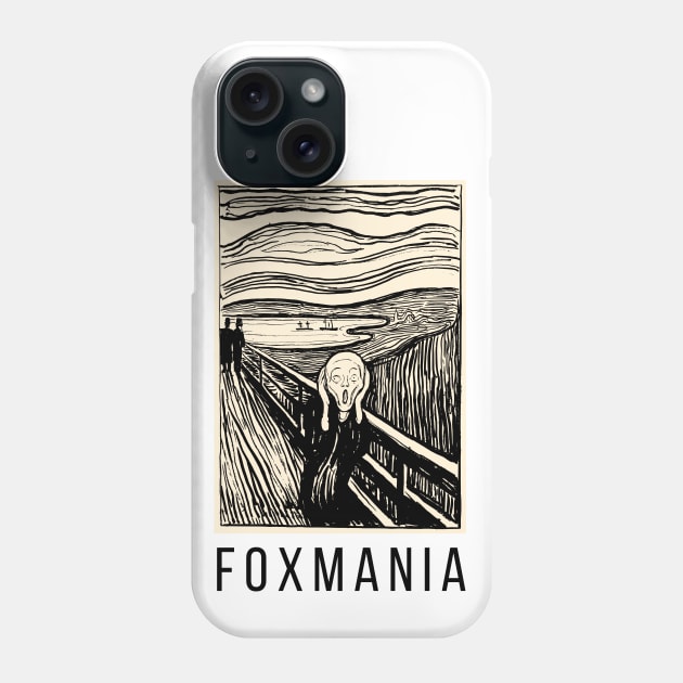 Foxmania Phone Case by TJWDraws