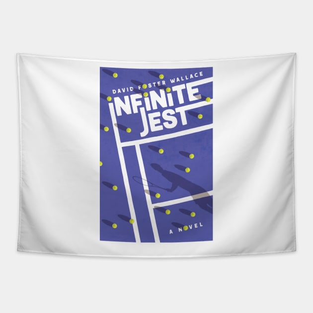 Infinite Jest alternative book cover Tapestry by chrisayerscreative