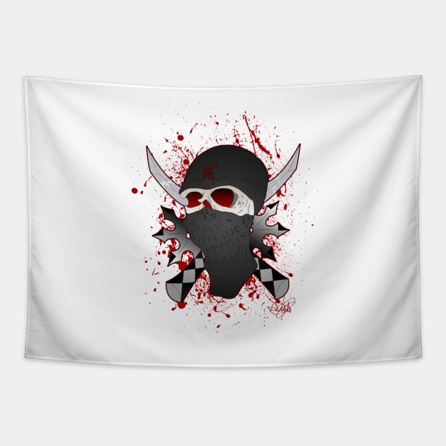 Ninja Tapestry by schockgraphics