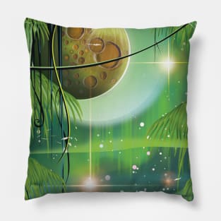 For an Adventure - Alpha Centauri space art. Pillow