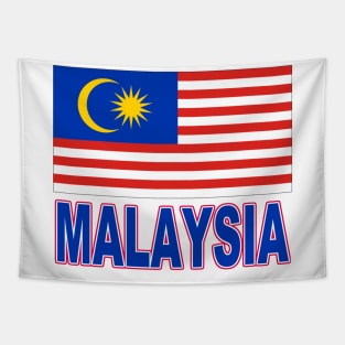 The Pride of Malaysia - Malaysian Flag Design Tapestry