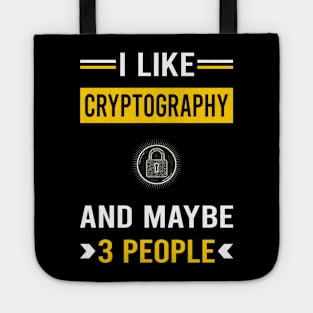 3 People Cryptography Cryptographer Cryptology Tote