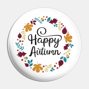 Happy Autumn Pin