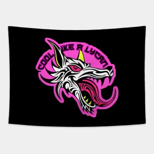 Cool like a Lycan - Wolf pack love Tapestry