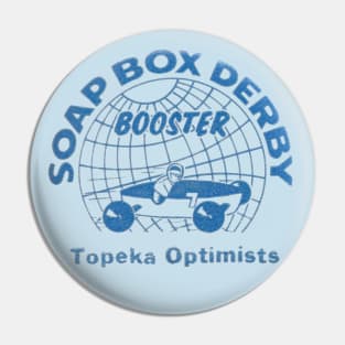 Soap Box Derby Booster Topeka Optimists Pin