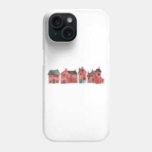 Red Houses Phone Case