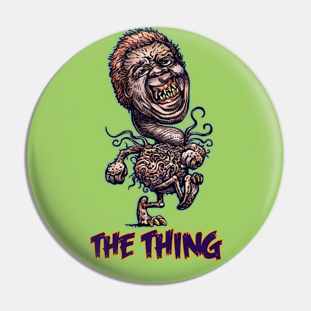 The Thing Pin by ChetArt