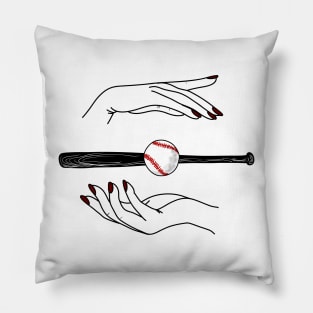 Game of baseball Pillow