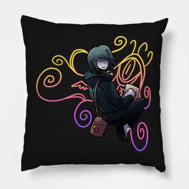 Iris DDE Splash Art Pillow by spacebombz