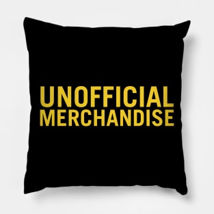 Unofficial Merchandise Yellow Pillow