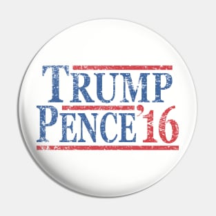 Vintage Donald Trump Mike Pence 2016 Pin