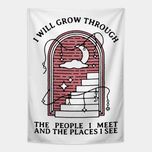 I will grow through (pink) Tapestry