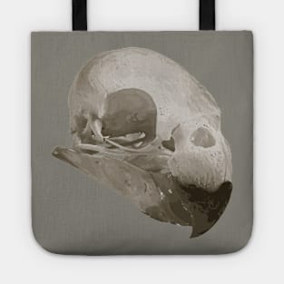 Parrot Skull Tote