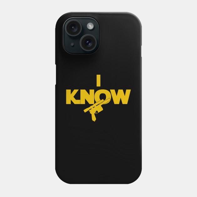 I Know Phone Case by Republic of NERD 