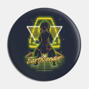 Retro Earthbender Pin