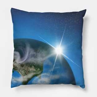 Planet Earth Pillow