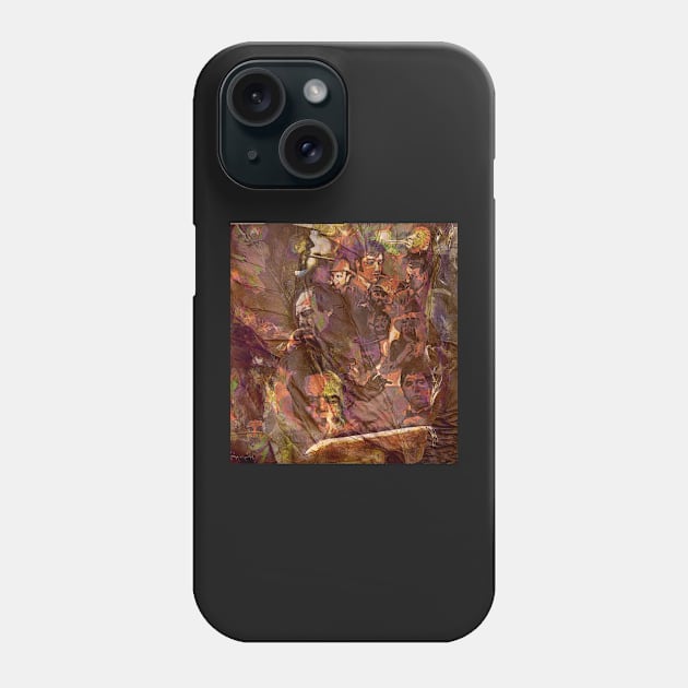 Cigar stars Phone Case by mursart68