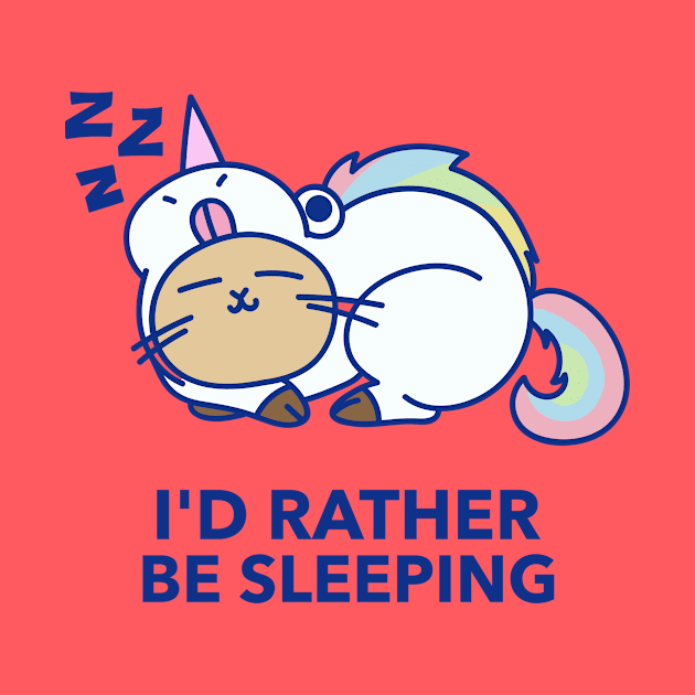 Cat Design- Sleeping Unicorn by Eternal Experience