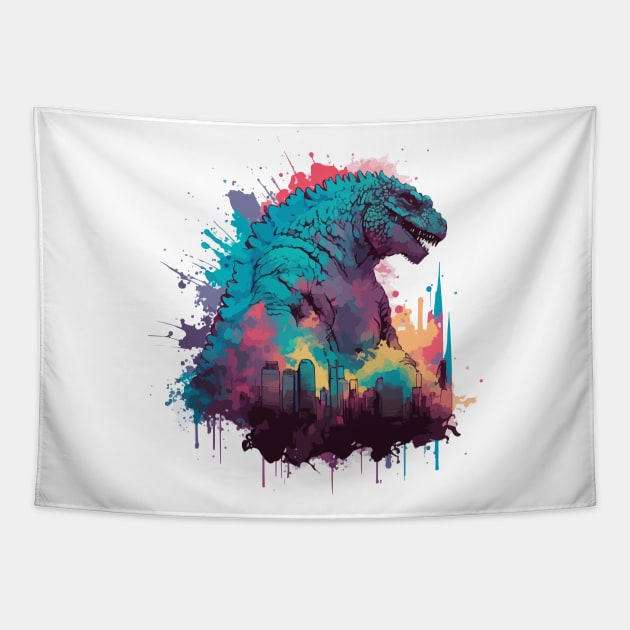 Godzilla Tapestry by vectrus