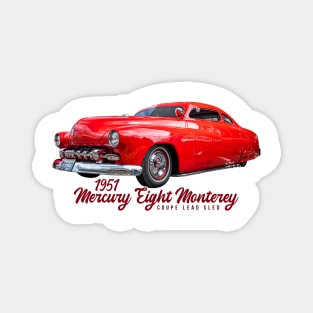 1951 Mercury Eight Monterey Coupe Lead Sled Magnet