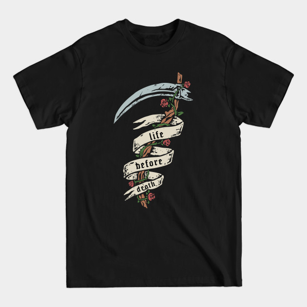 Discover Life Before Death Immortal Words - Knights Radiant - T-Shirt