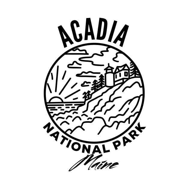 Discover Acadia National Park - National Park - T-Shirt