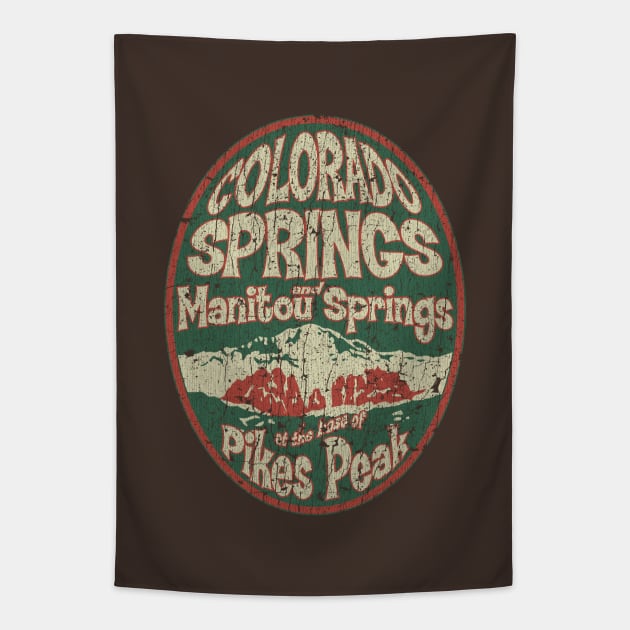 Colorado Springs & Manitou Springs 1977 Tapestry by JCD666