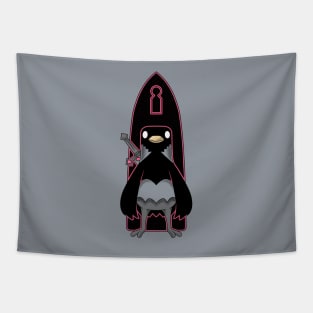 The Crow at the Door Tapestry