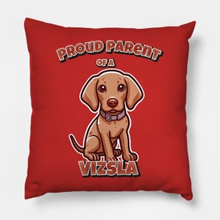 Vizsla dog cute Pillow