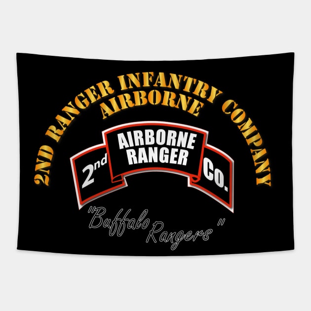 2nd Ranger Infantry Company - Airborne Tapestry by twix123844