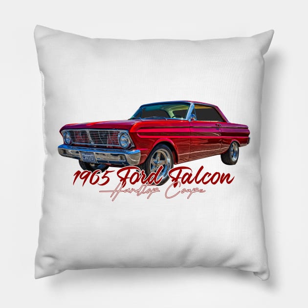 1965 Ford Falcon Hardtop Coupe Pillow by Gestalt Imagery