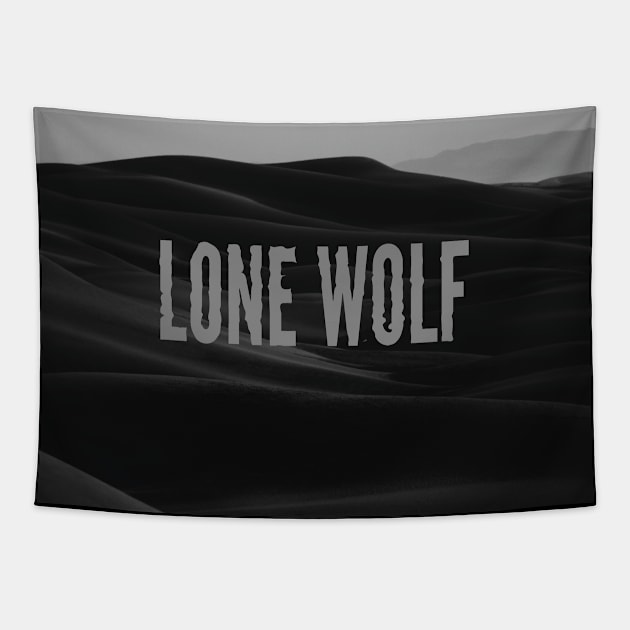 Lone wolf Tapestry by TheBlackSheep