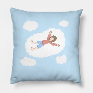 Sleeping on clouds Pillow