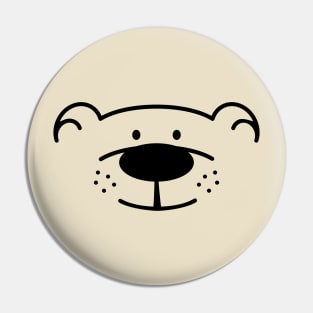 Friendly Bear Pin