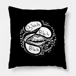 Blah Blah Blah Pillow